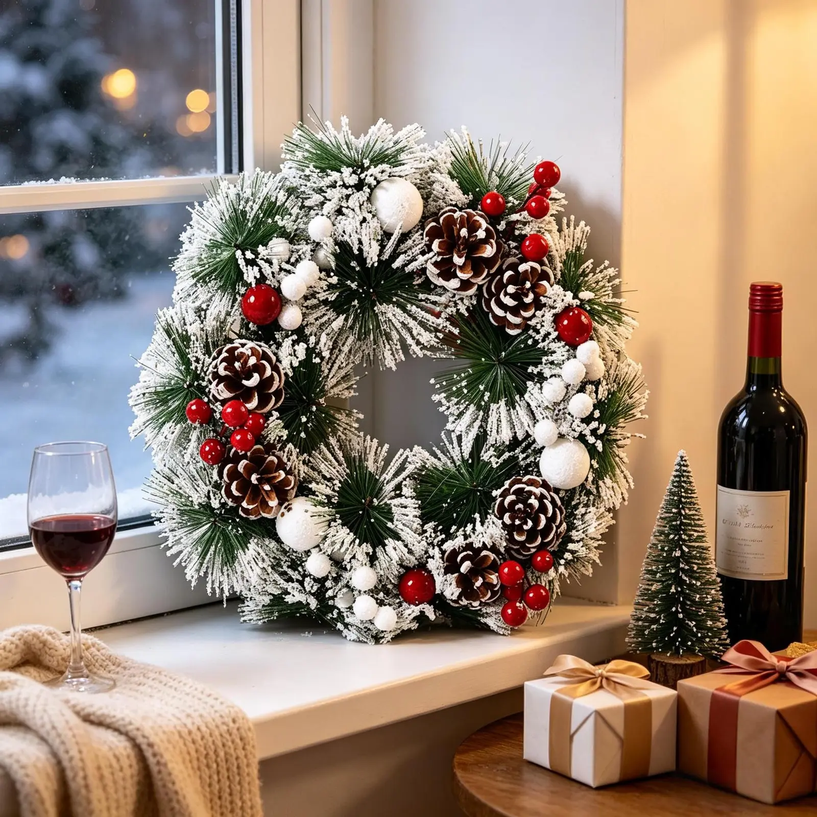 Christmas Wreaths O1CN01UACDPM1WWJ7WB0LEY_!!2217693802853-0-CIB