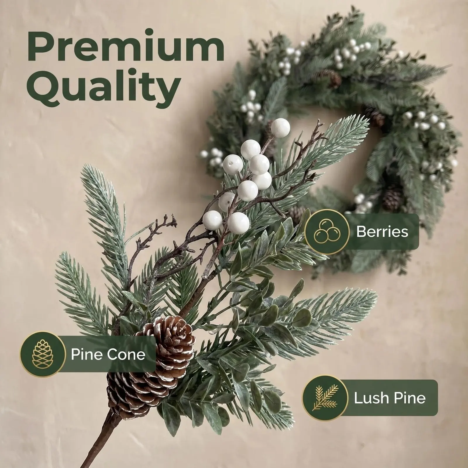 Christmas Wreaths YSN-C00002-37