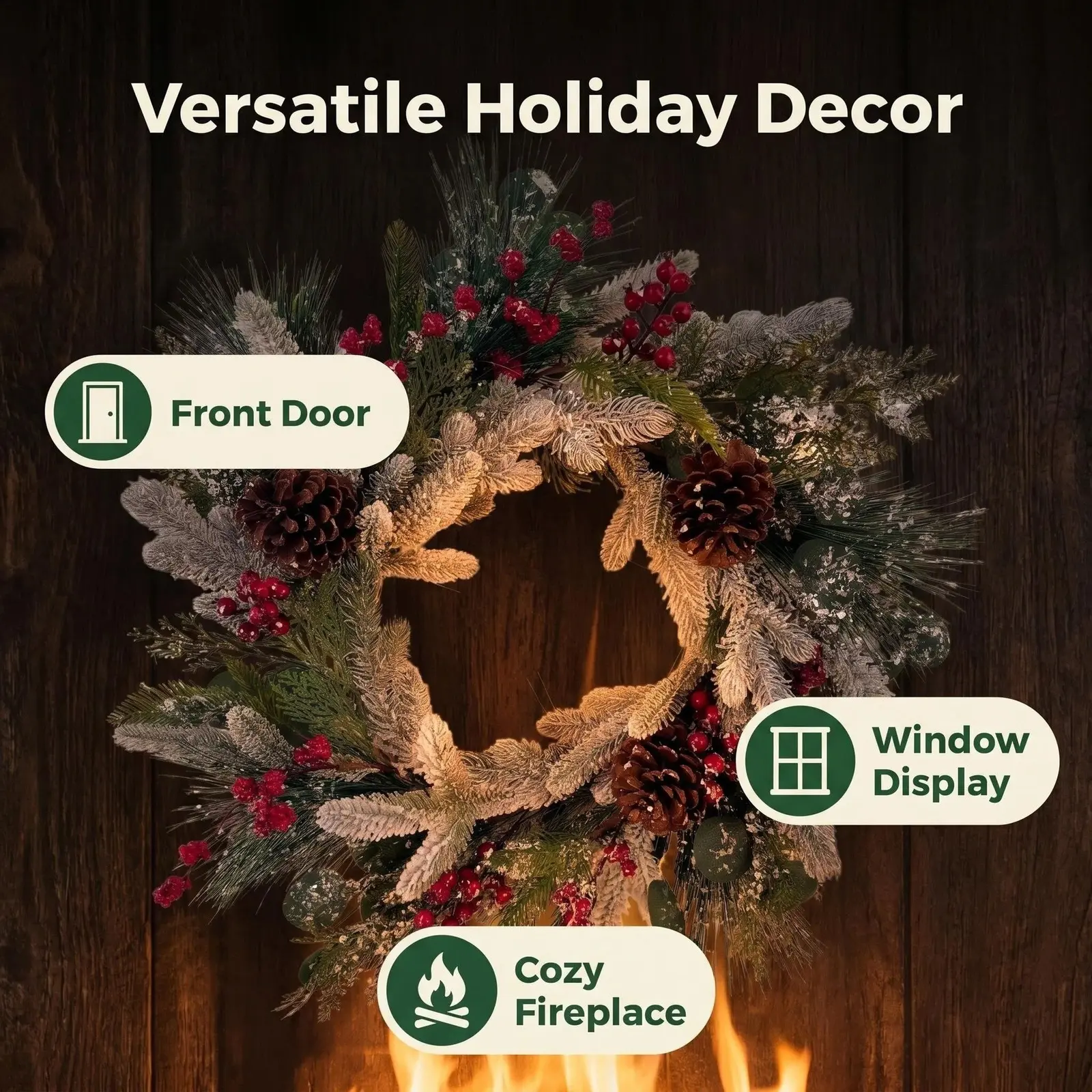 Christmas Wreaths YSN-C00002-9