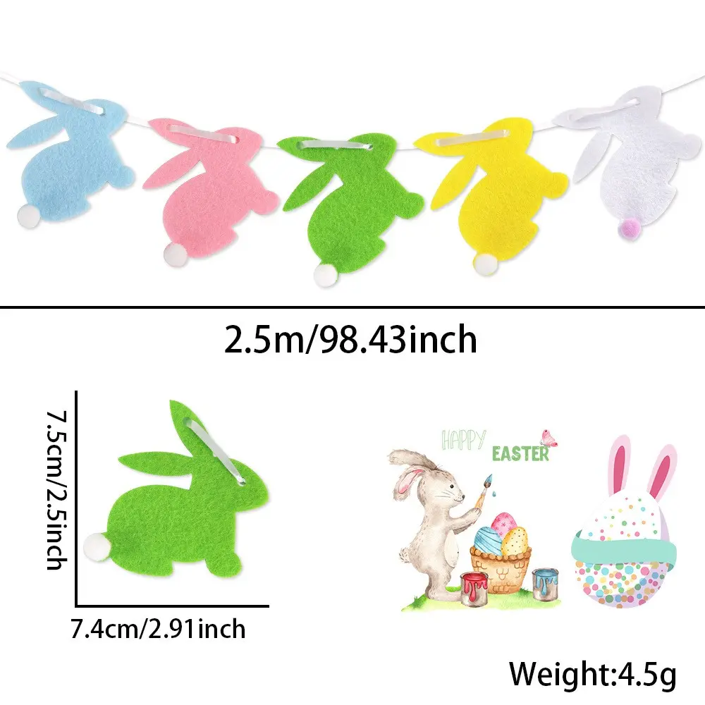 Easter Felt Garlands YSN-E-00002-2