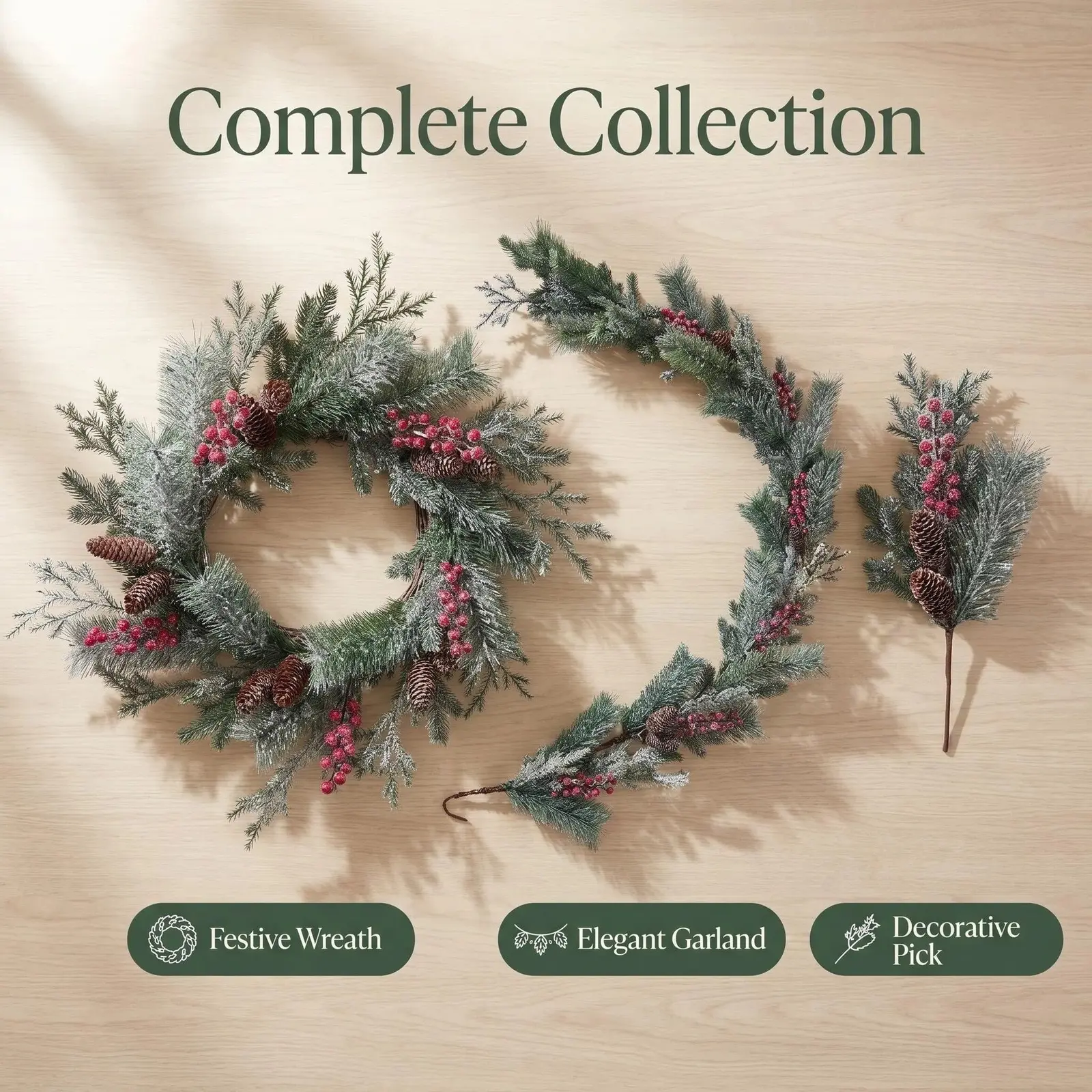 Christmas Wreaths YSN-C00002-22