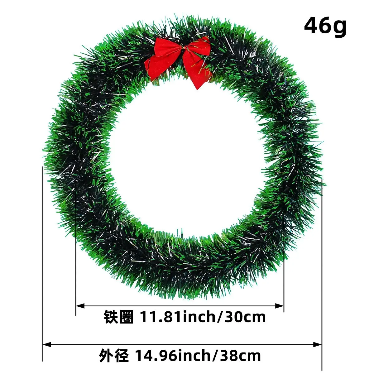 Christmas Wreaths O1CN01H7PWA21WWIYQCKOZ5_!!2217693802853-0-CIB