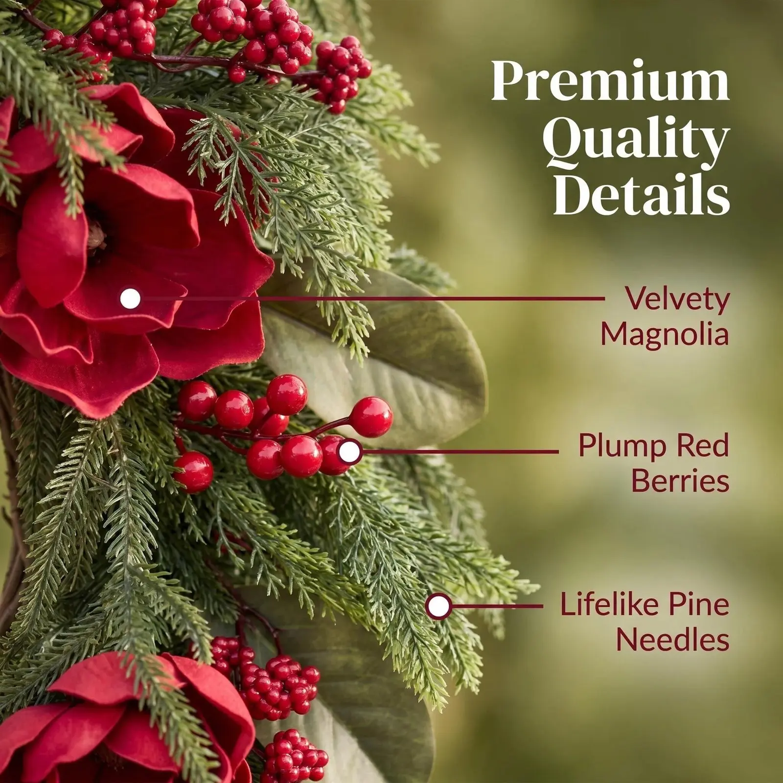 Christmas Wreaths YSN-C00002-28