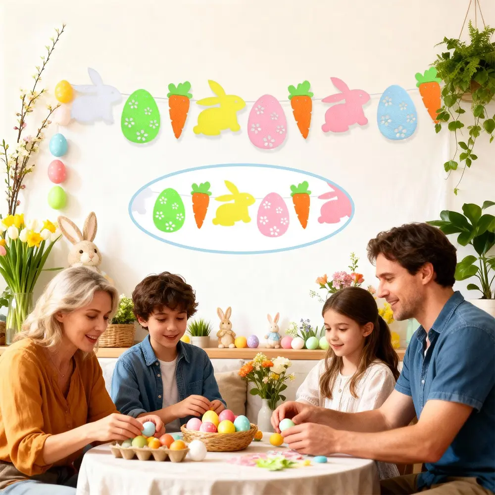 Easter Felt Garlands YSN-E-00002-25