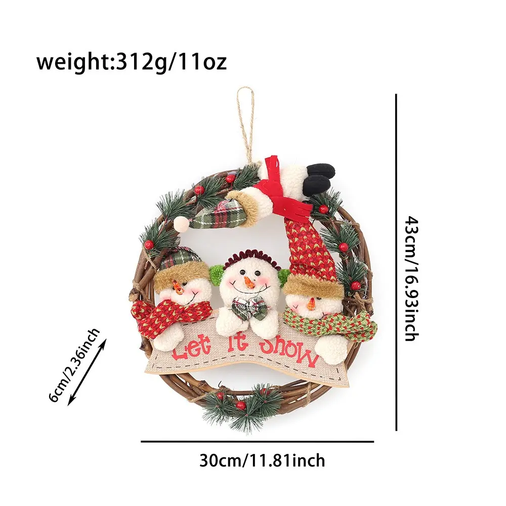 Christmas Wreaths O1CN01SJ1CWI1WWJ3T5TJ7R_!!2217693802853-0-CIB