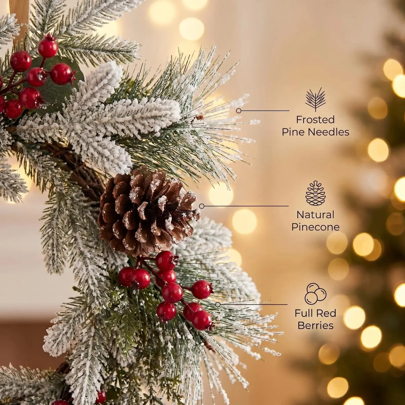 Christmas Wreaths YSN-C00002-8