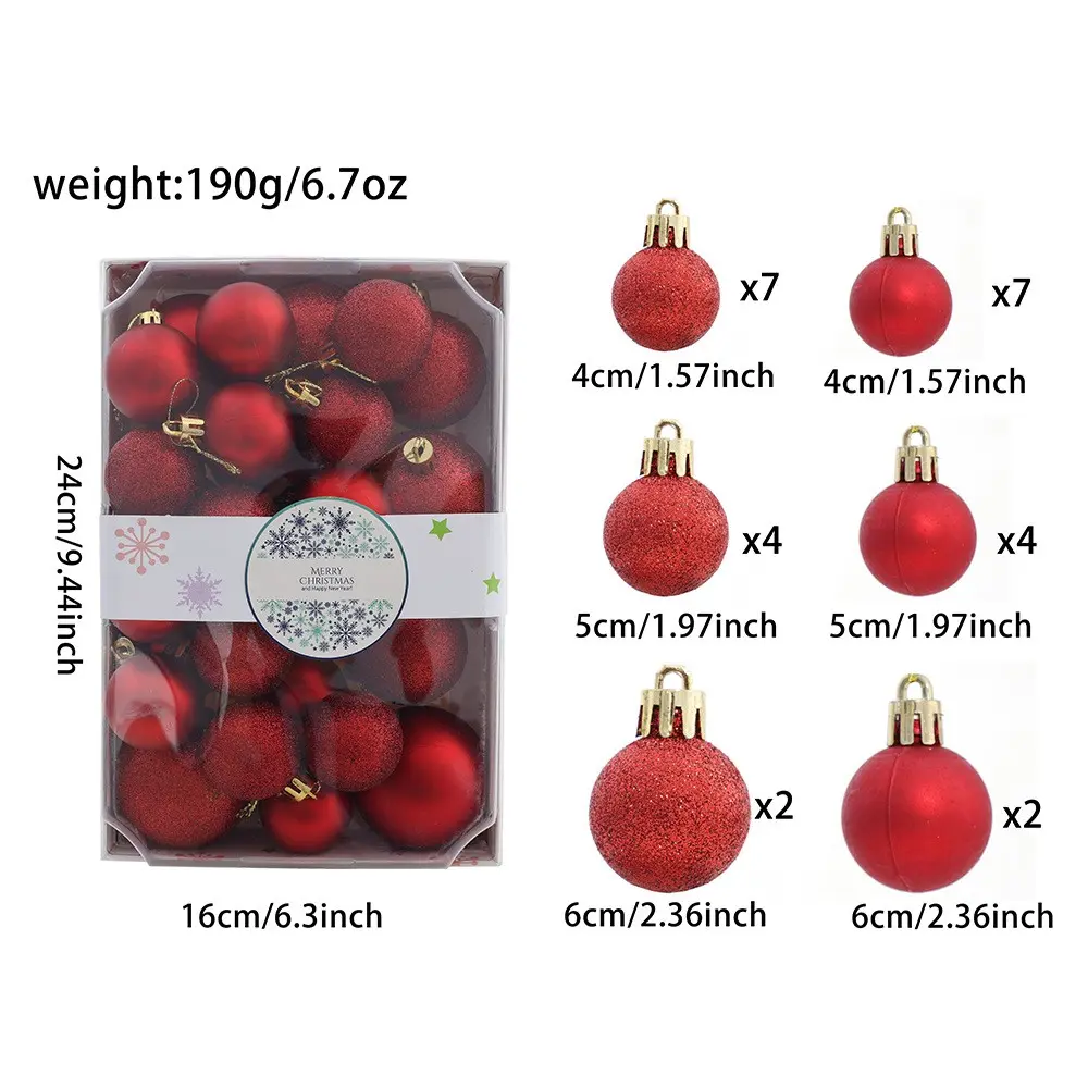 Christmas Ornaments YSN-C-0001-6