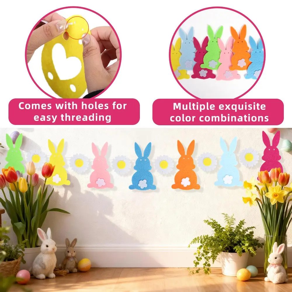Easter Felt Garlands YSN-E-00002-24