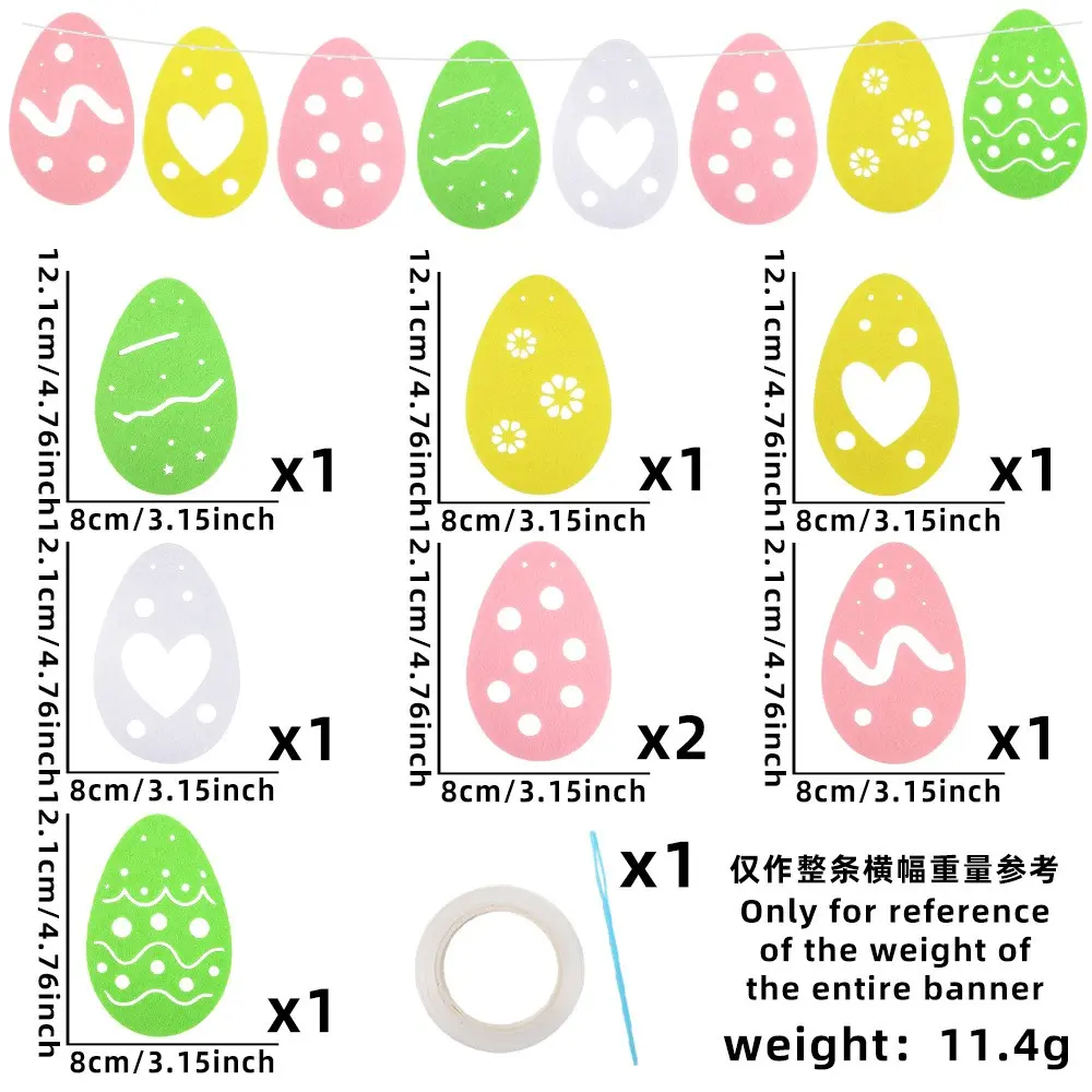 Easter Felt Garlands YSN-E-00002-19