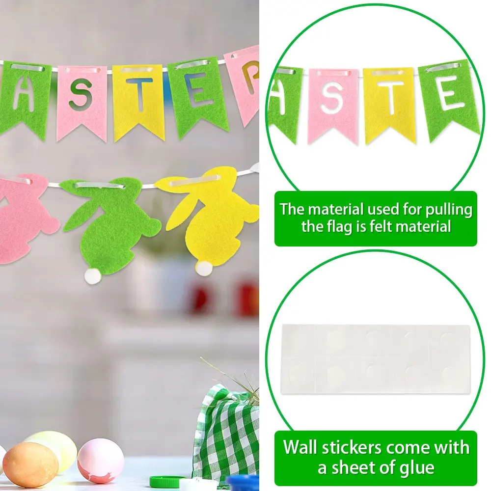 Easter Felt Garlands YSN-E-00002-5