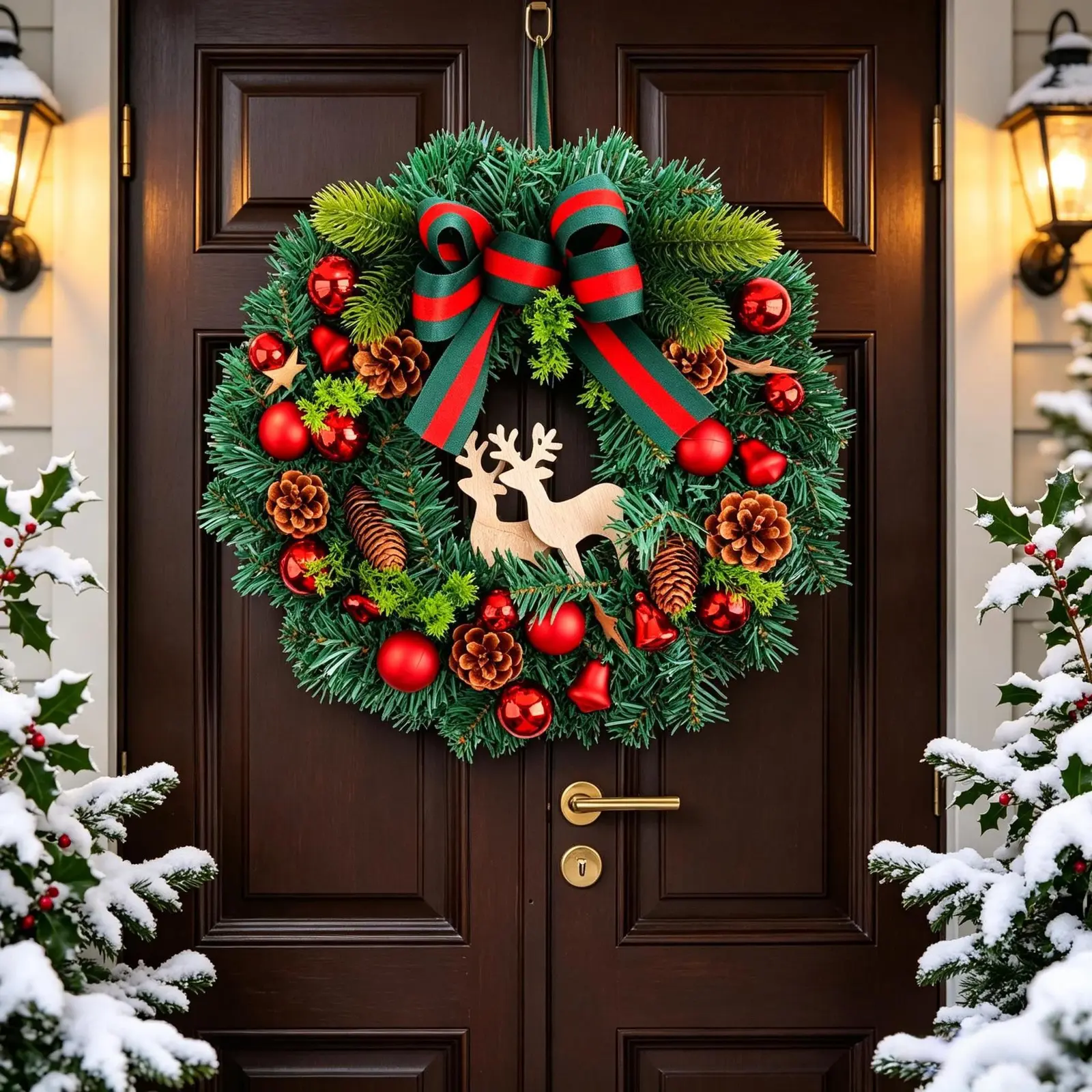 Christmas Wreaths O1CN01JURL0S1WWJ7XGSHYU_!!2217693802853-0-CIB