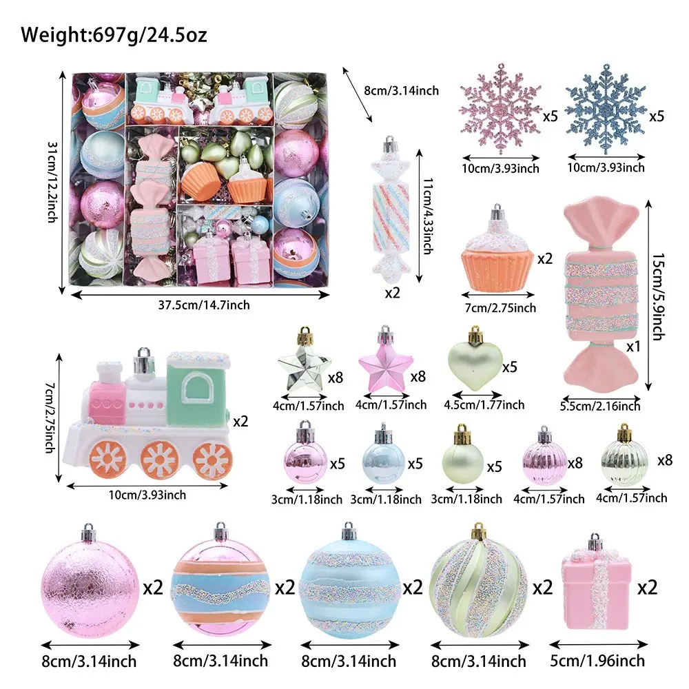 Christmas Ornaments YSN-C-0001-72