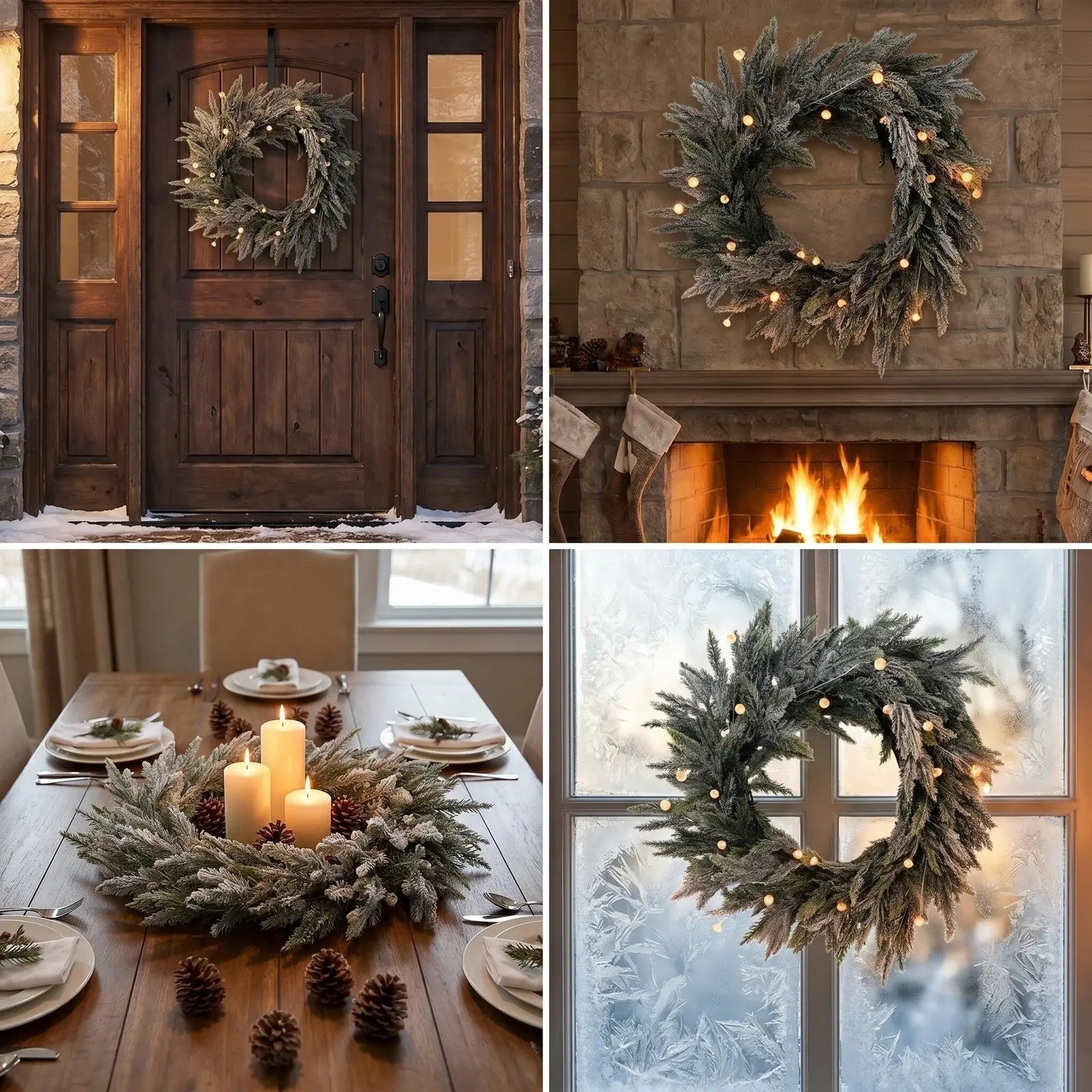 Christmas Wreaths YSN-C00002-4
