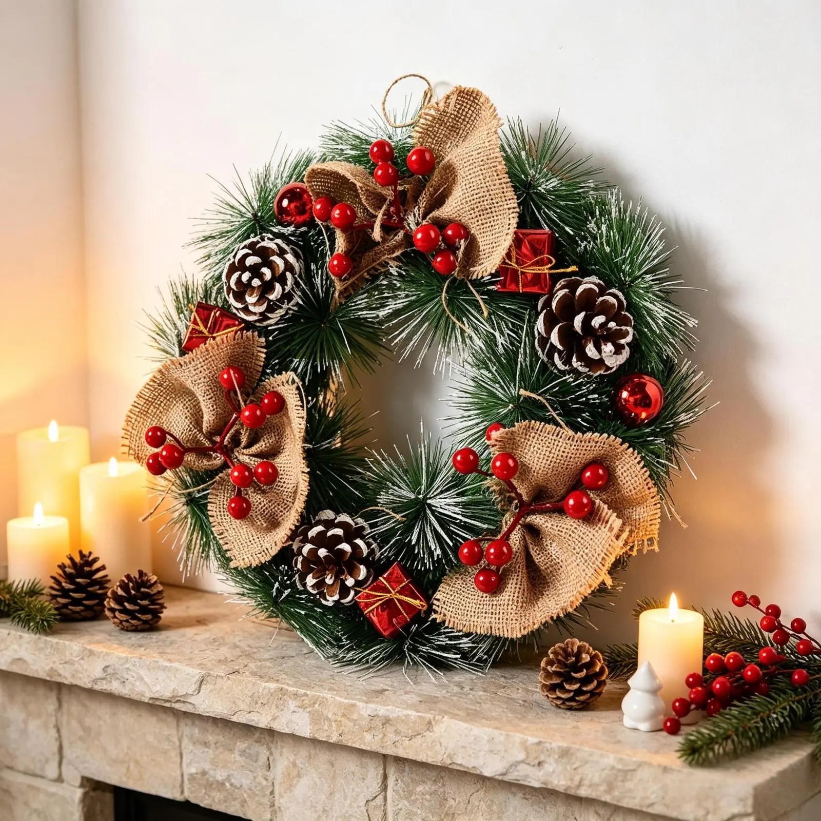 Christmas Wreaths O1CN014WEB0D1WWJ7W9JCFY_!!2217693802853-0-CIB