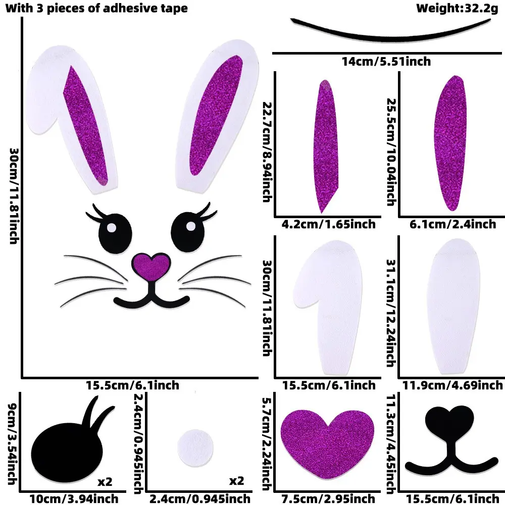 Easter Wall Stickers YSN-W-0001-3