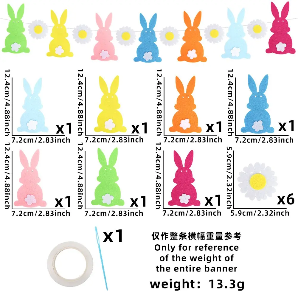 Easter Felt Garlands YSN-E-00002-18