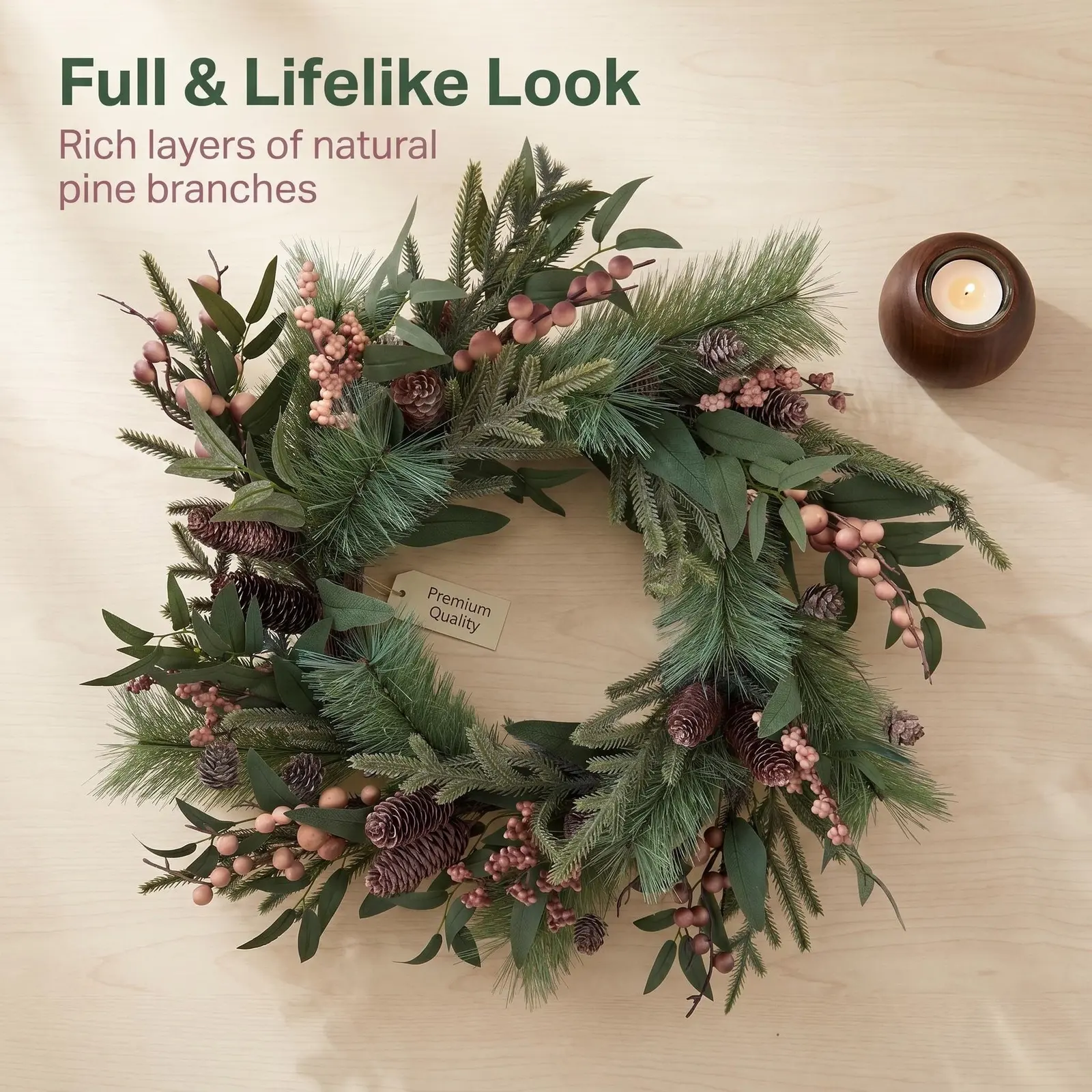 Christmas Wreaths YSN-C00002-13